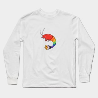 Pride Shrimp Long Sleeve T-Shirt